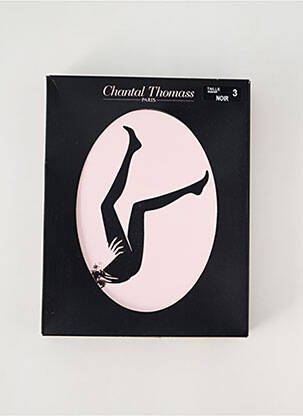 Kojinės tamprumas juodas CHANTAL THOMASS moteris