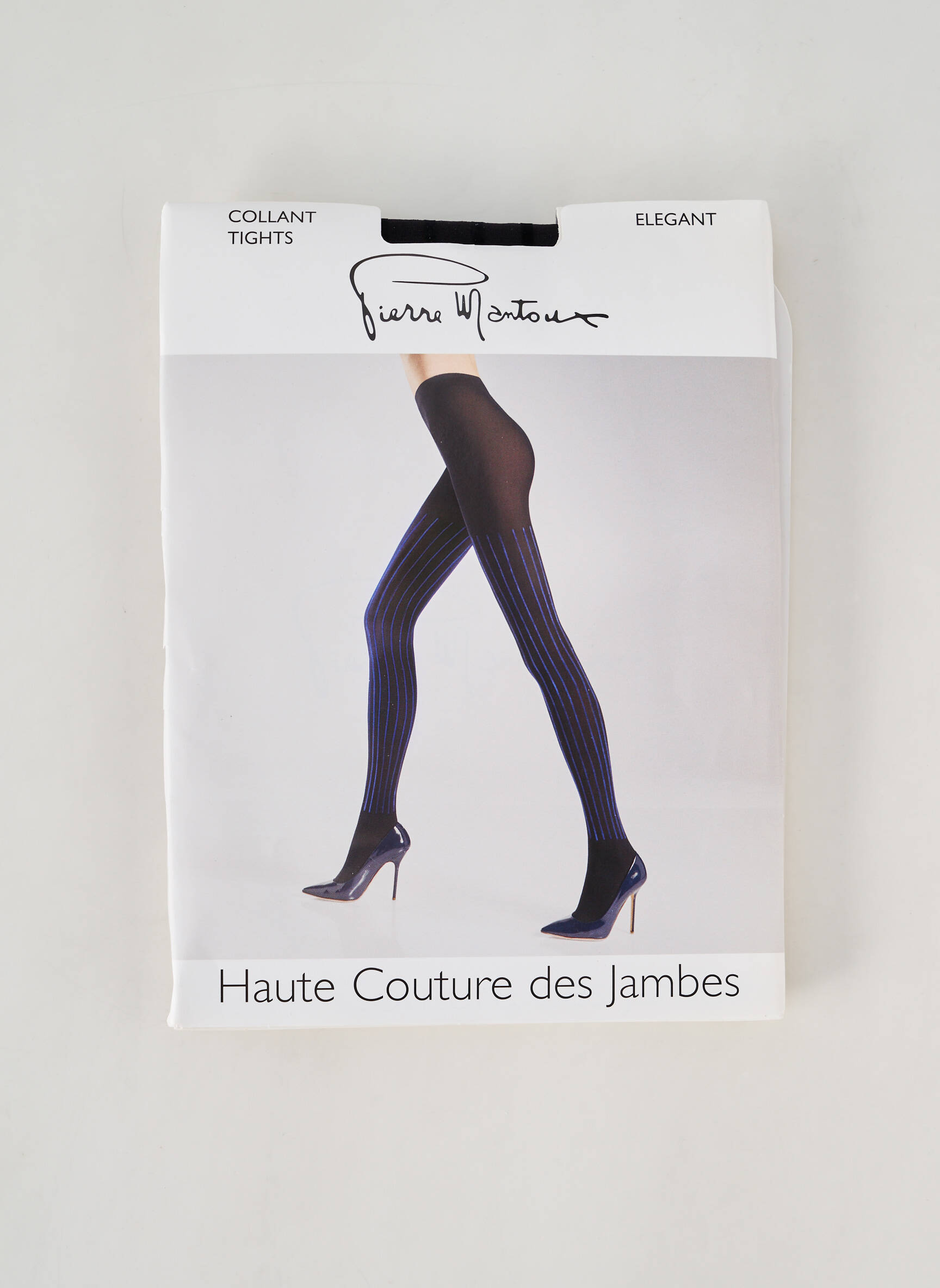 Kojinės tamprumas juodas PIERRE MANTOUX moteris