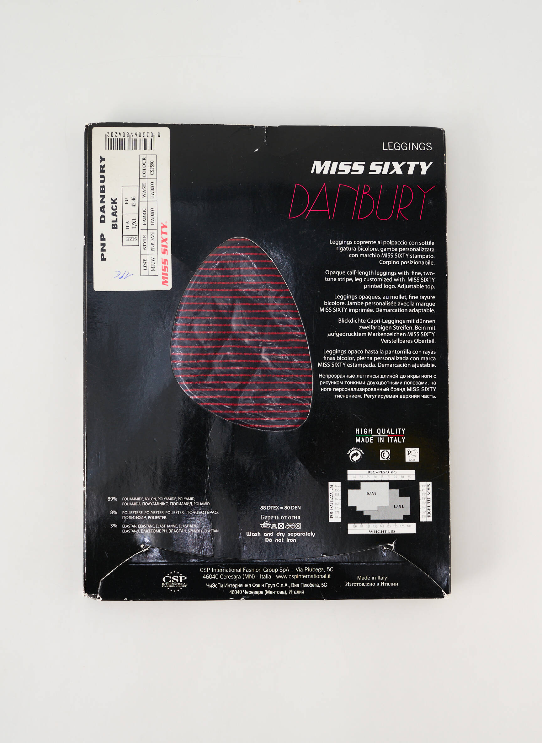 Legingas tamprumas raudona MISS SIXTY moteris