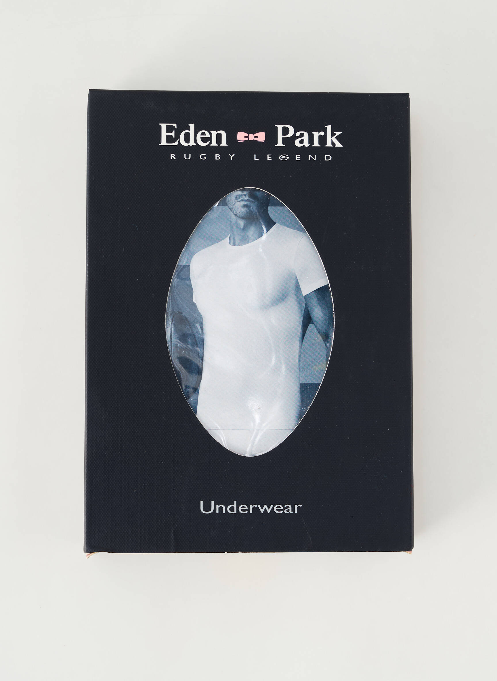 T-marškinys tamprumas trumpas rankovės baltas EDEN PARK vyras