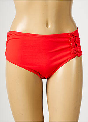 Maudymosi kelnaitės satino efektas kelnaitės oranžinė SIMONE PERELE moteris