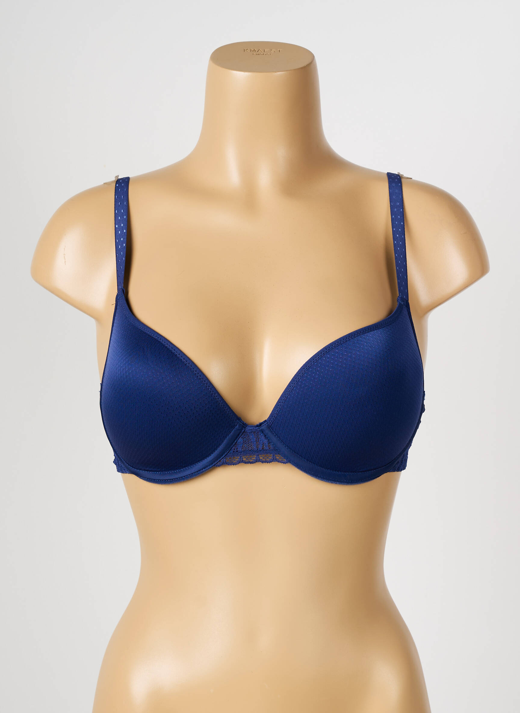 Liemenėlė push-up liemenėlė su aukštu palaikymu push-up liemenėlė su aukštu palaikymu mėlyna PASSIONATA moteris
