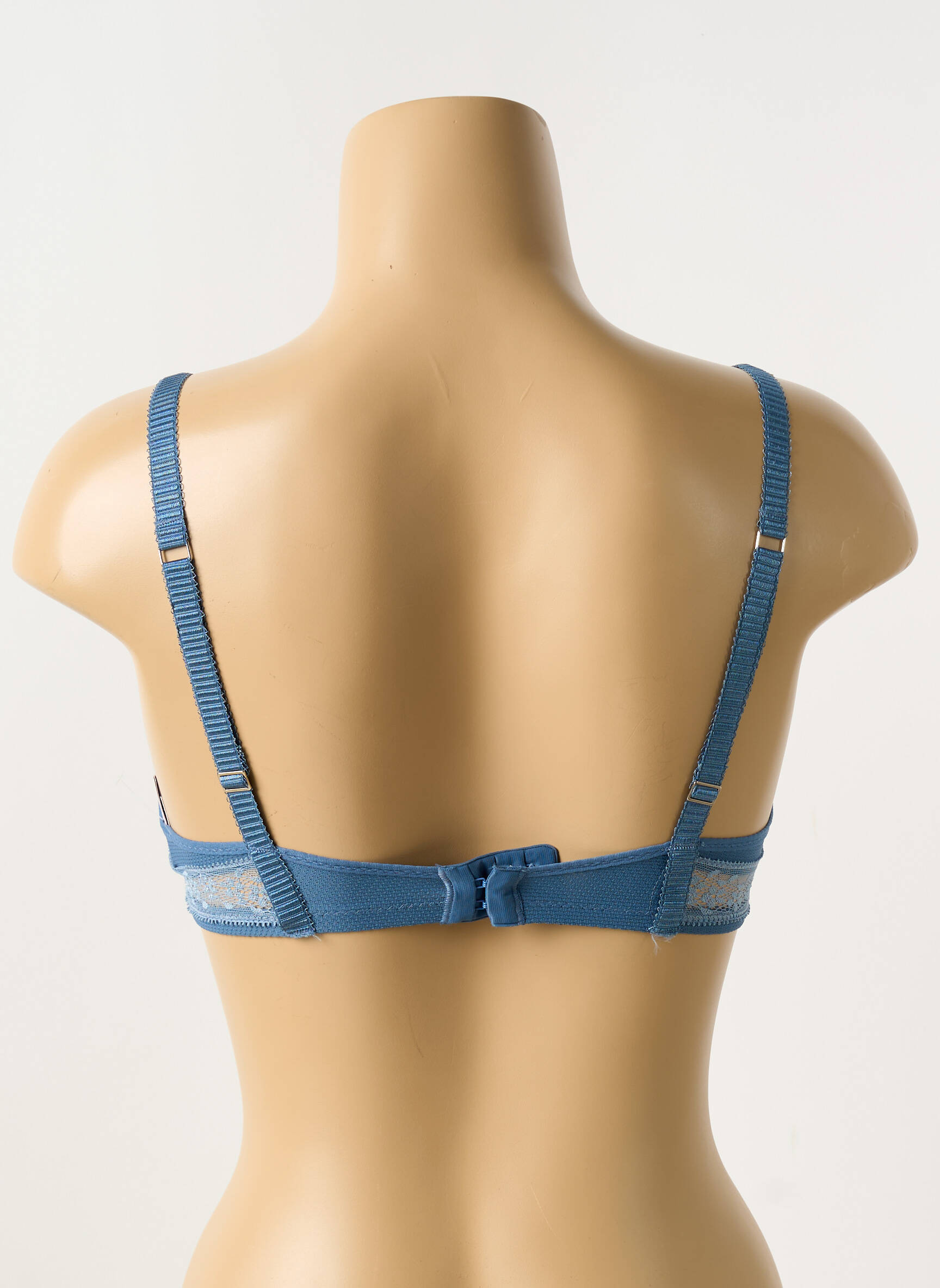 Liemenėlė be rėmo formuojantis liemenėlė su aukštu palaikymu mėlyna PASSIONATA moteris