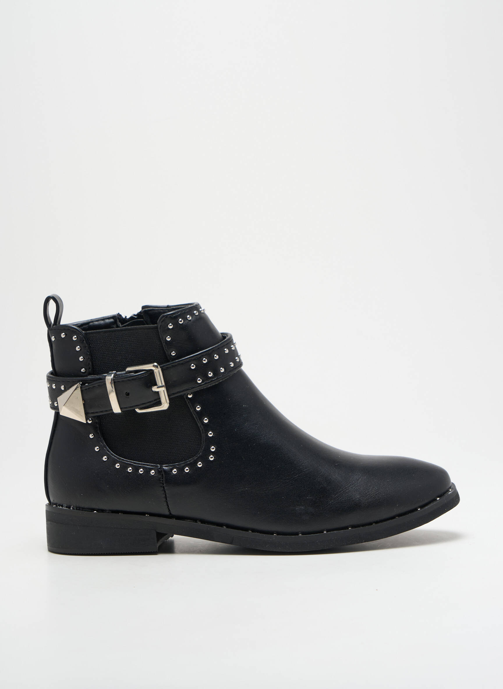 Batai/botai lygus audinys plokščias kulnas iki 3 cm juodas I LOVE SHOES moteris