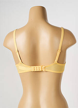 Liemenėlė aukštas balkoninis liemenėlė aukštas balkoninis liemenėlė geltona CHANTELLE moteris
