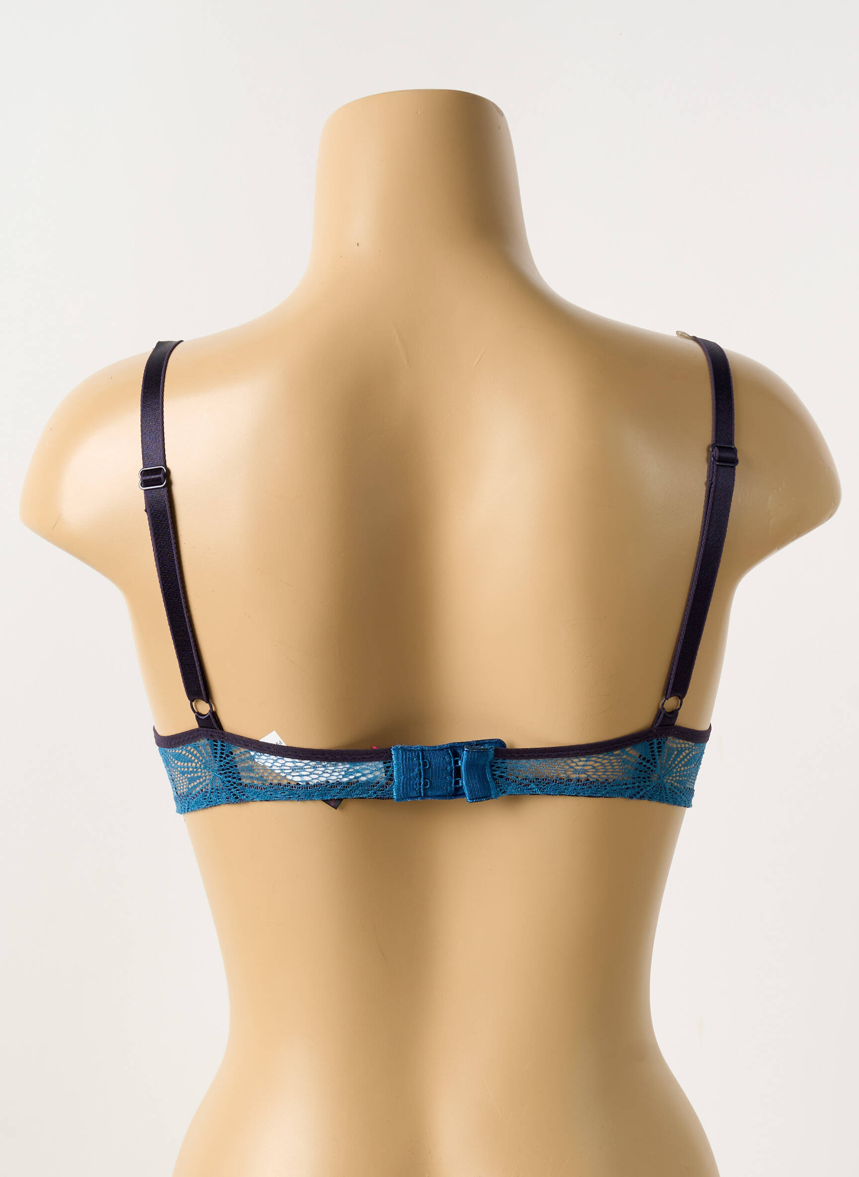Liemenėlė satino efektas push-up liemenėlė su aukštu palaikymu žalias PASSIONATA moteris