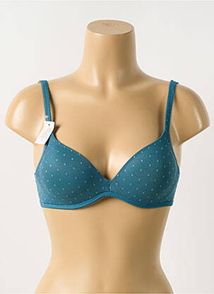 Liemenėlė formuojantis liemenėlė su aukštu palaikymu formuojantis liemenėlė su aukštu palaikymu mėlyna GEMMA moteris