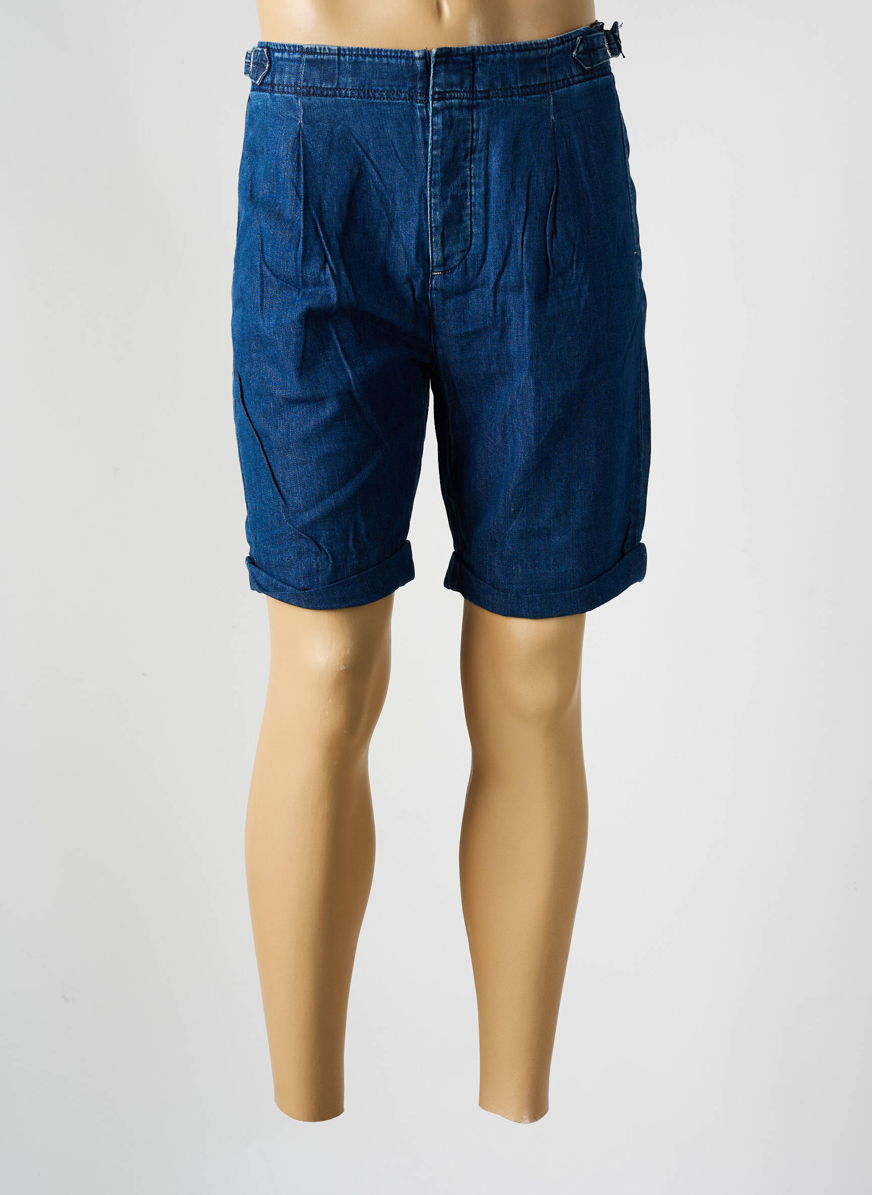 Bermudas denimo audinys aukšta talija mėlyna SCOTCH & SODA vyras
