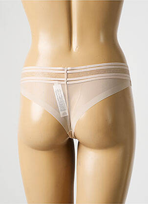 Tanga tamprumas kremas PASSIONATA moteris