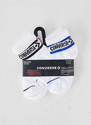 Kojinės tamprumas baltas CONVERSE vaikas
