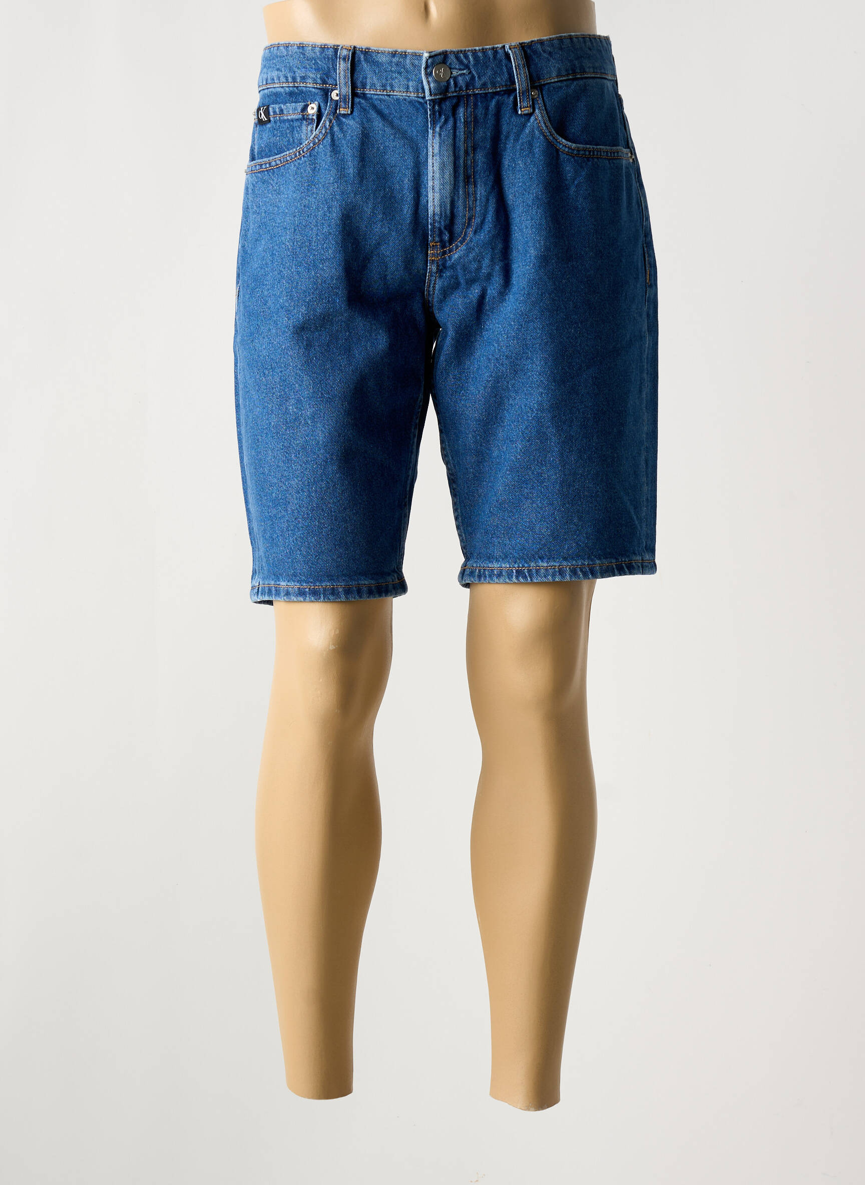 Bermudas denimo audinys normala dydis mėlyna CALVIN KLEIN vyras