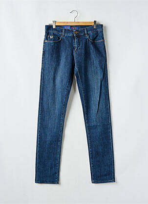 Lieknos džinsai brutinis audimas normala dydis mėlyna TRUSSARDI JEANS vyras