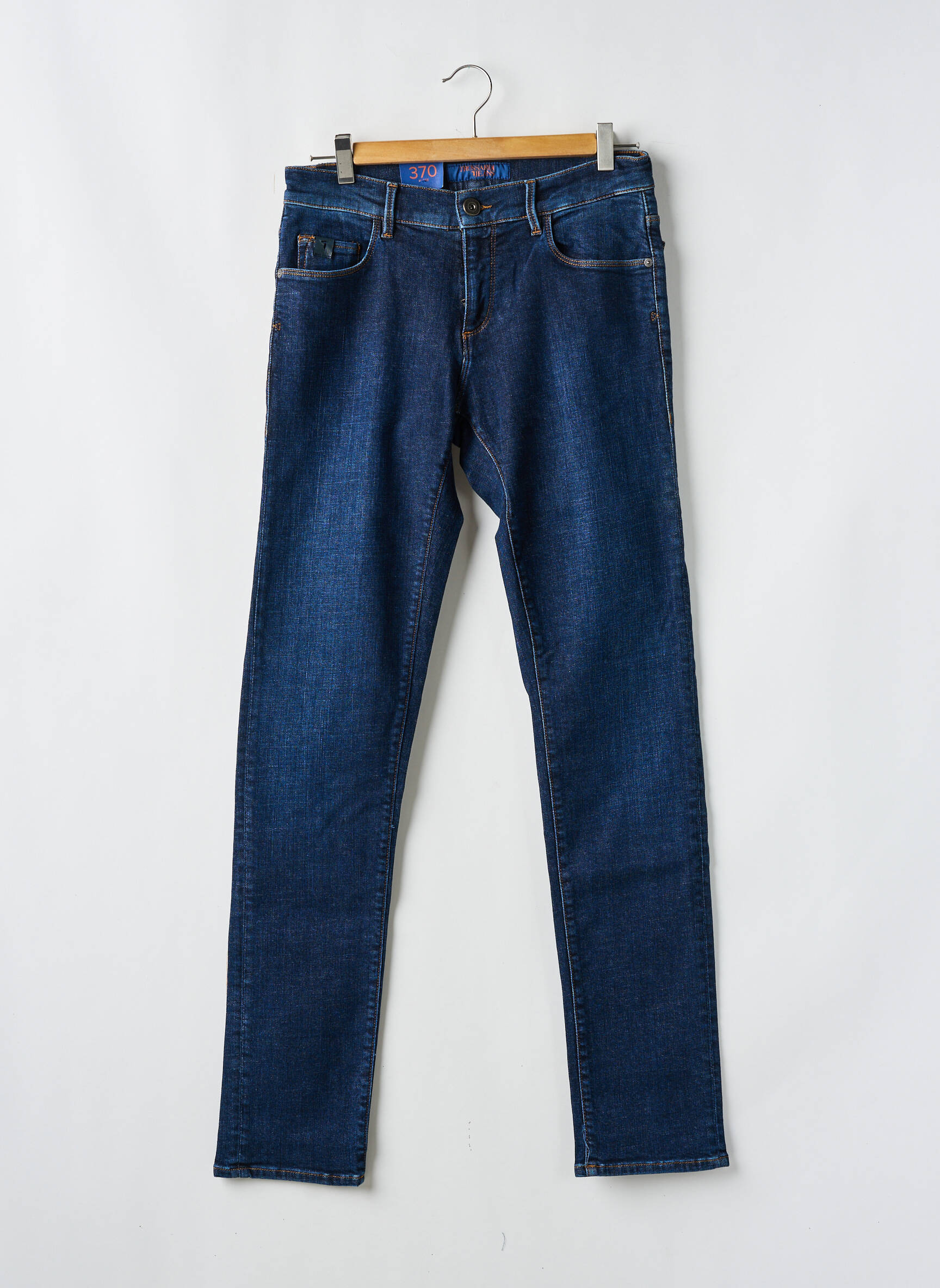 Lieknos džinsai tamprumas normala dydis mėlyna TRUSSARDI JEANS vyras