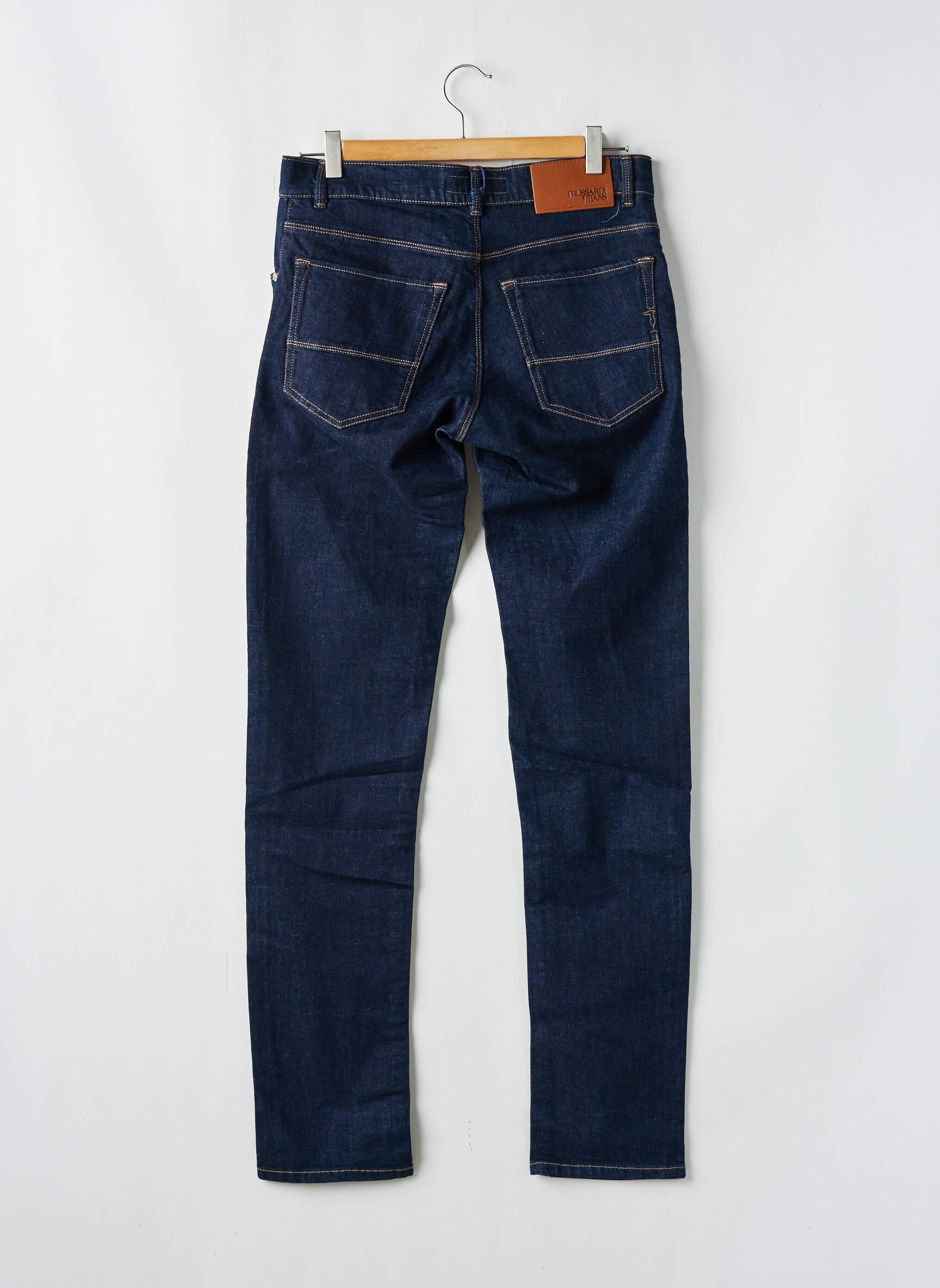 Lieknos džinsai tamprumas normala dydis mėlyna TRUSSARDI JEANS vyras
