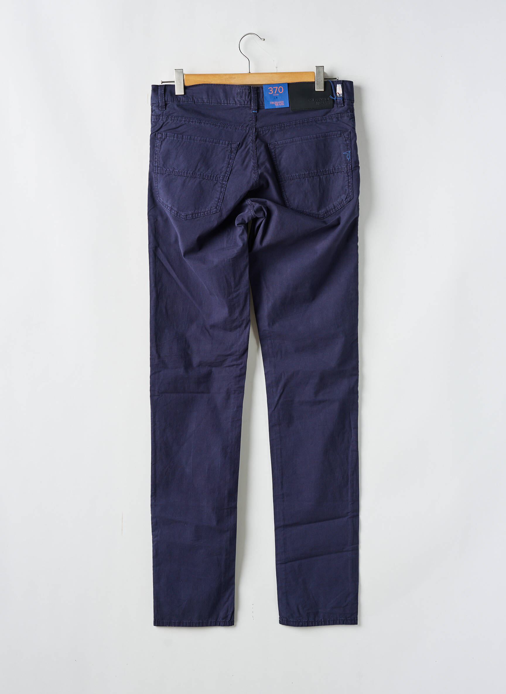Lieknos kelnės tamprumas normala dydis mėlyna TRUSSARDI JEANS vyras