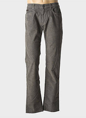 Lieknos kelnės aksomo audimas normala dydis pilka TRUSSARDI JEANS vyras