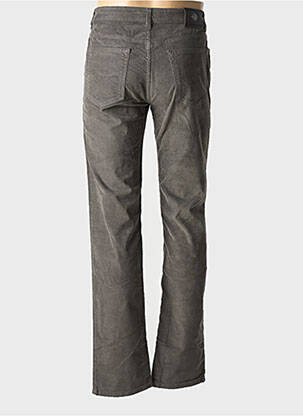 Lieknos kelnės aksomo audimas normala dydis pilka TRUSSARDI JEANS vyras