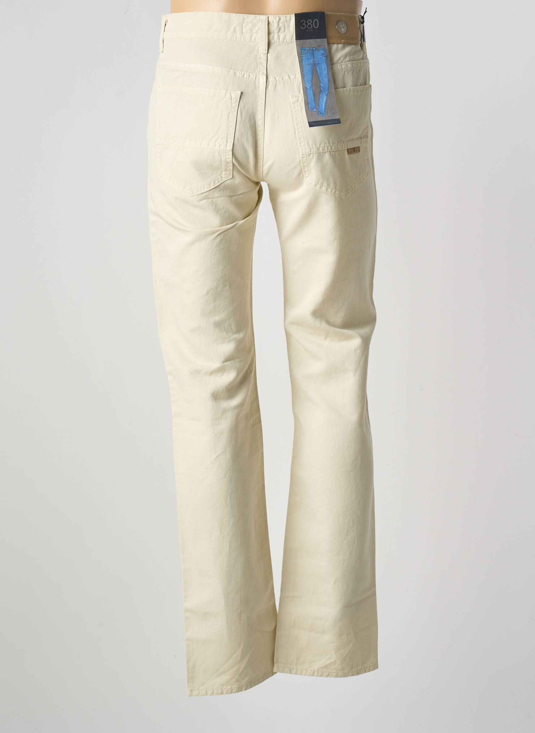 Lieknos džinsai kišenės normala dydis bežinis TRUSSARDI JEANS vyras