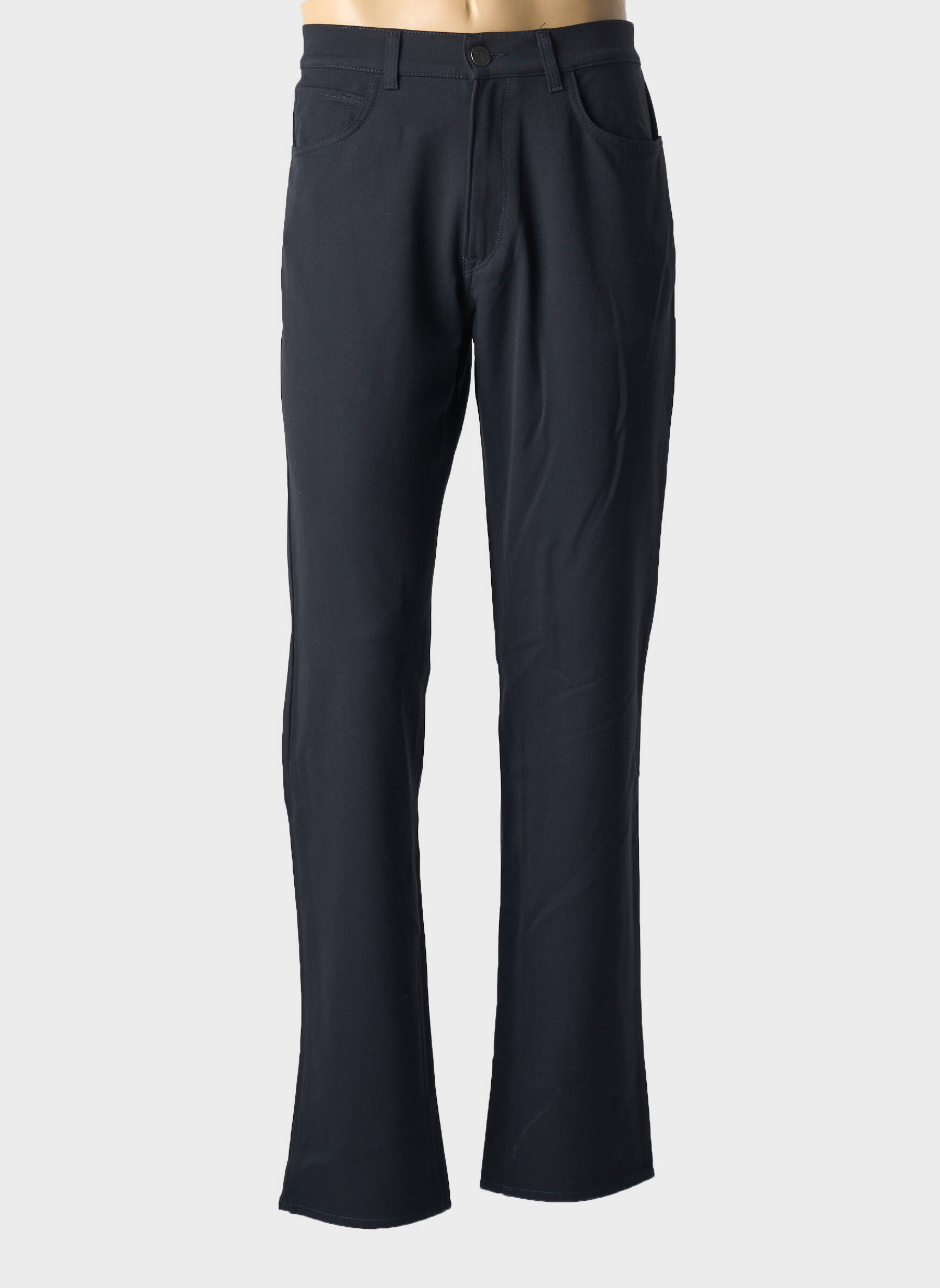 Lieknos kelnės uždarymas su užtrauktuku po mygtuku uždengimu normala dydis mėlyna TRUSSARDI JEANS vyras