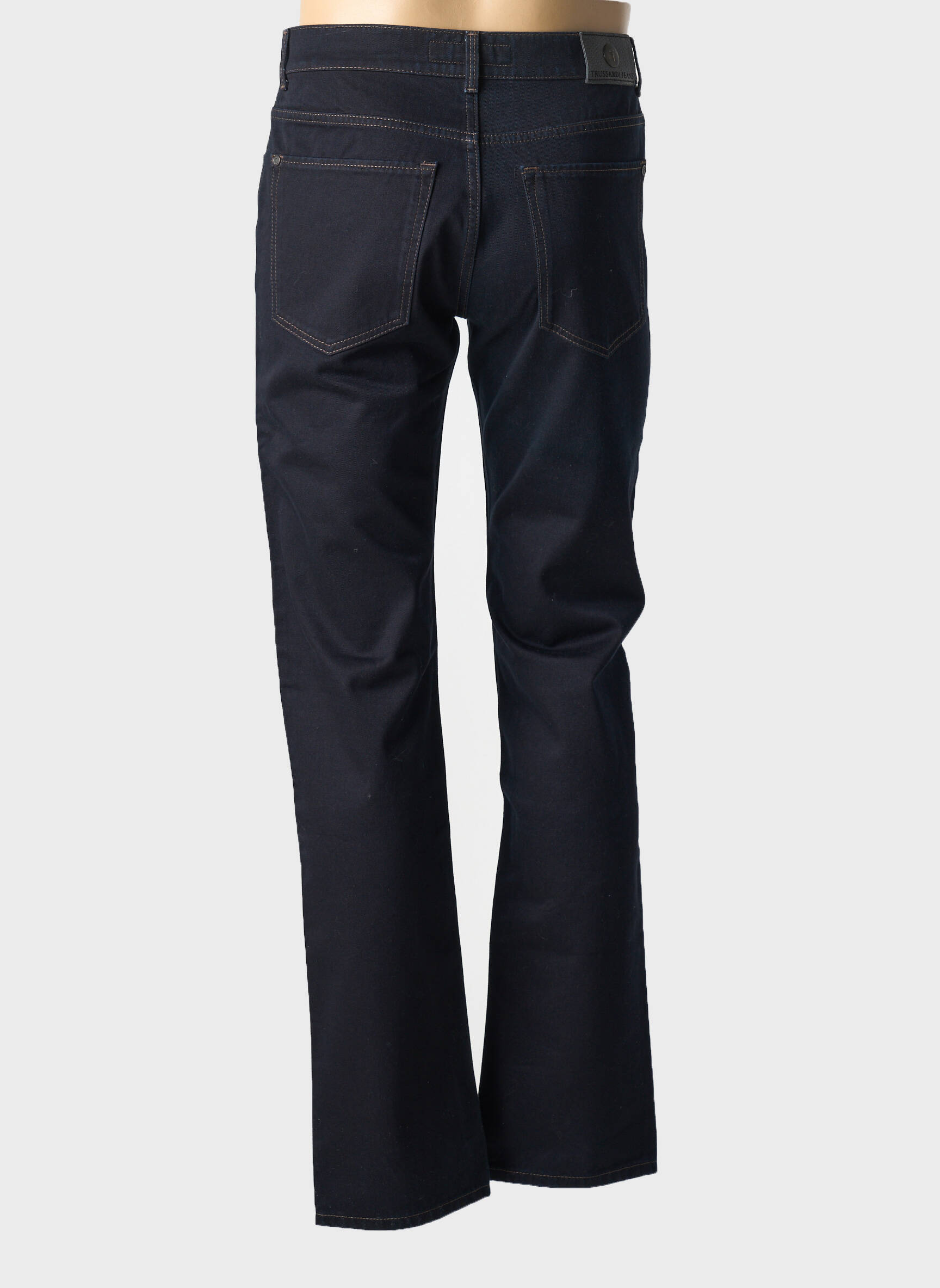 Lieknos džinsai brutinis audimas normala dydis mėlyna TRUSSARDI JEANS vyras