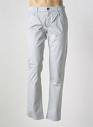 Lieknos kelnės popelinos audinys, kuris pasižymi lygiu ir tankiu paviršiumi. normala dydis pilka TRUSSARDI JEANS vyras