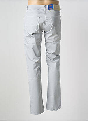 Lieknos kelnės popelinos audinys, kuris pasižymi lygiu ir tankiu paviršiumi. normala dydis pilka TRUSSARDI JEANS vyras