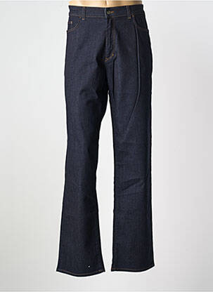 Tiesios kirpimo džinsai uždarymas su užtrauktuku po mygtuku uždengimu normala dydis mėlyna TRUSSARDI JEANS vyras