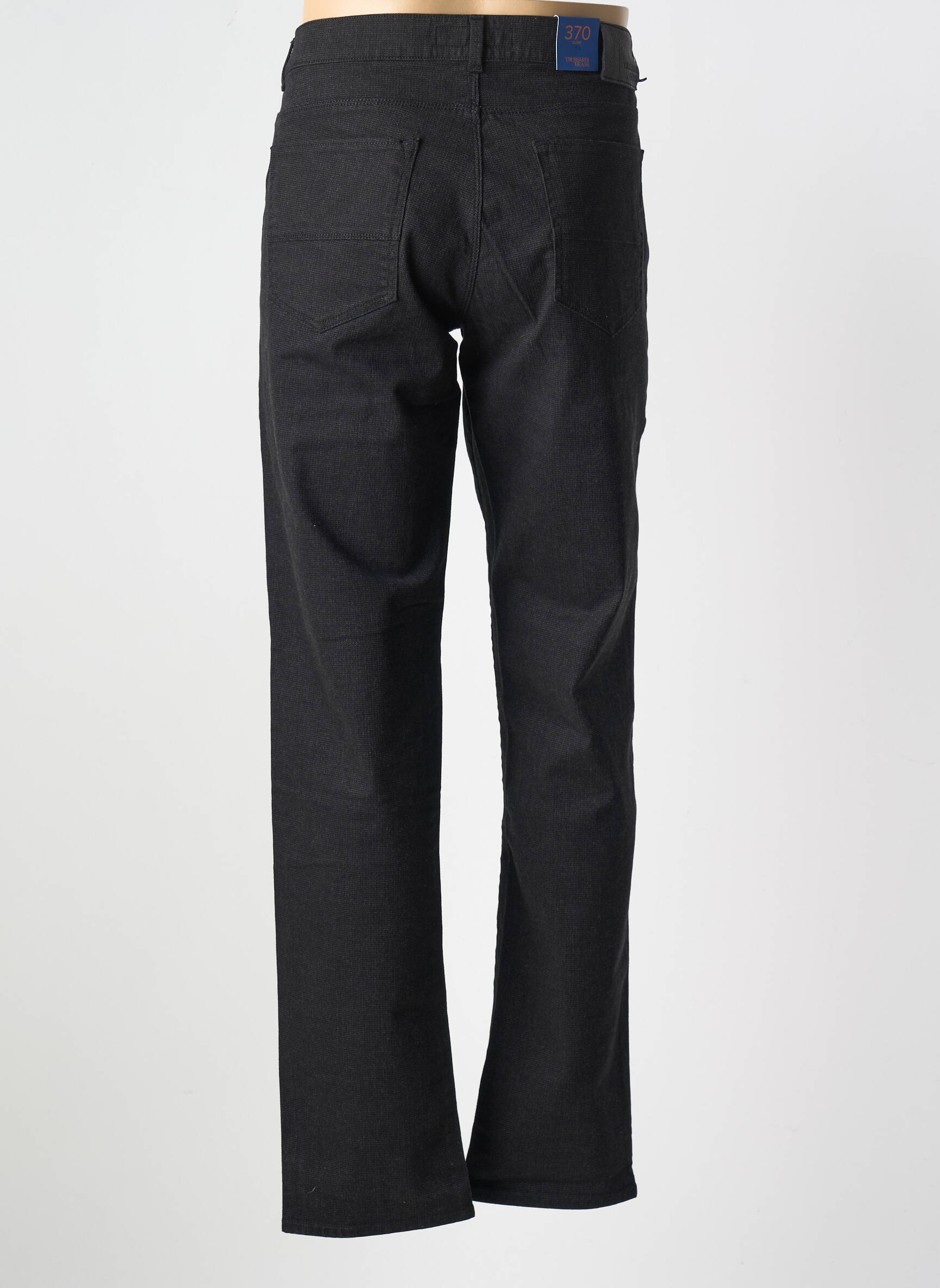 Lieknos džinsai kišenės normala dydis juodas TRUSSARDI JEANS vyras