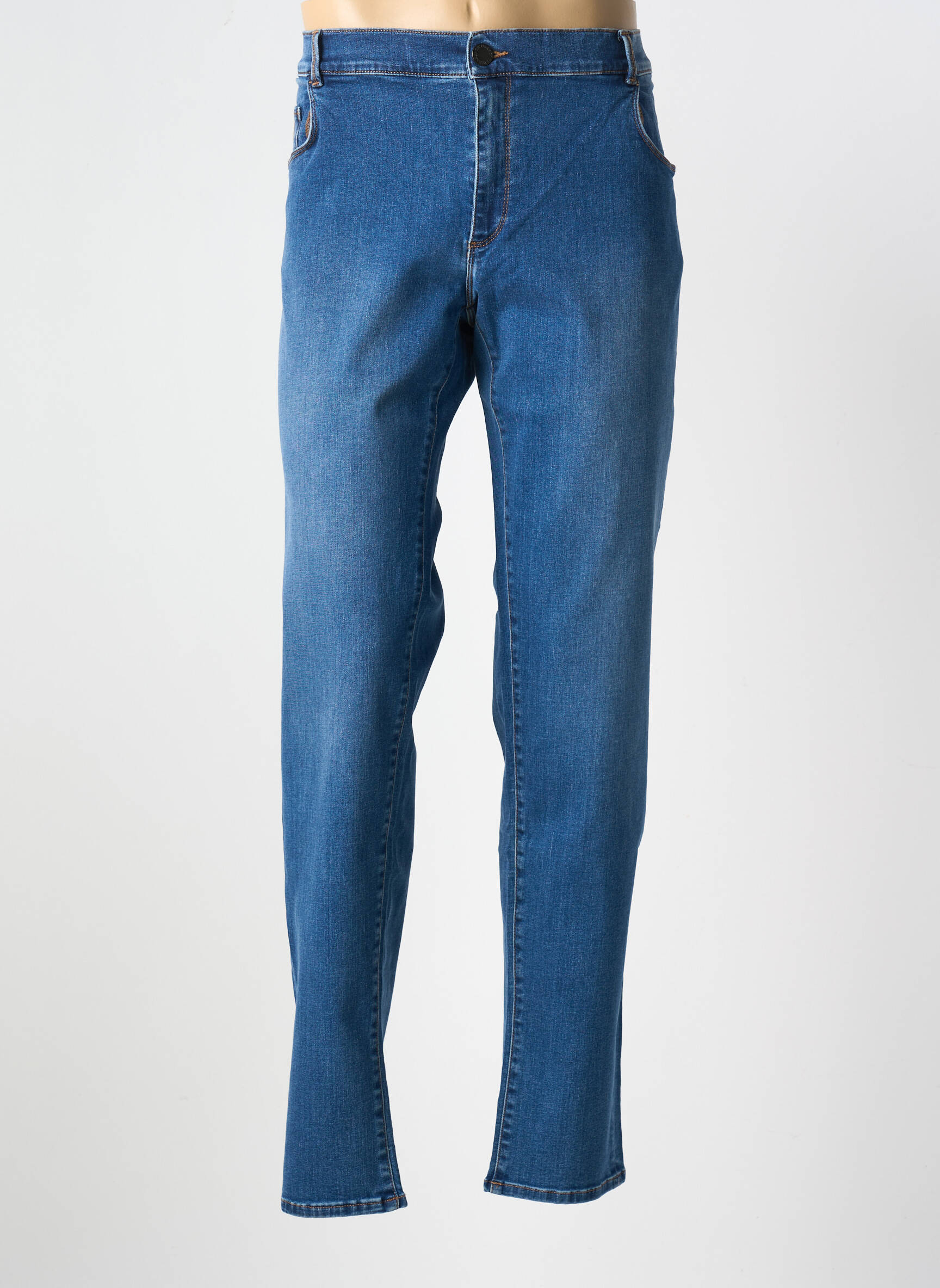 Lieknos džinsai tamprumas normala dydis mėlyna TRUSSARDI JEANS vyras