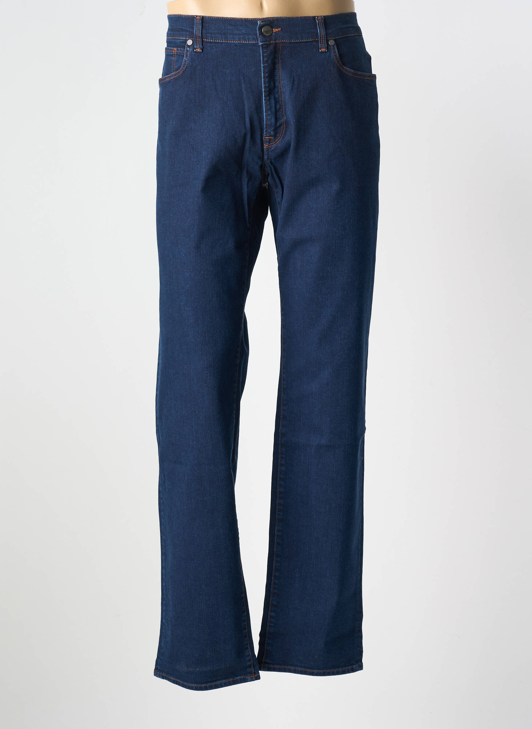 Tiesios kirpimo džinsai tamprumas normala dydis mėlyna TRUSSARDI JEANS vyras