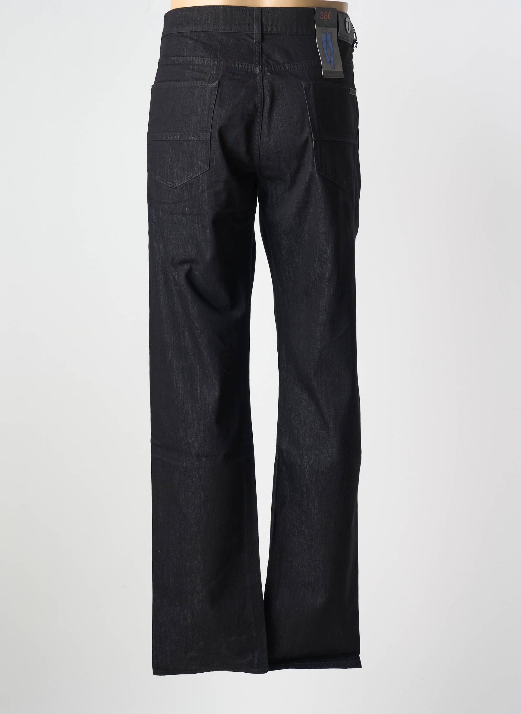 Lieknos džinsai kišenės normala dydis juodas TRUSSARDI JEANS vyras