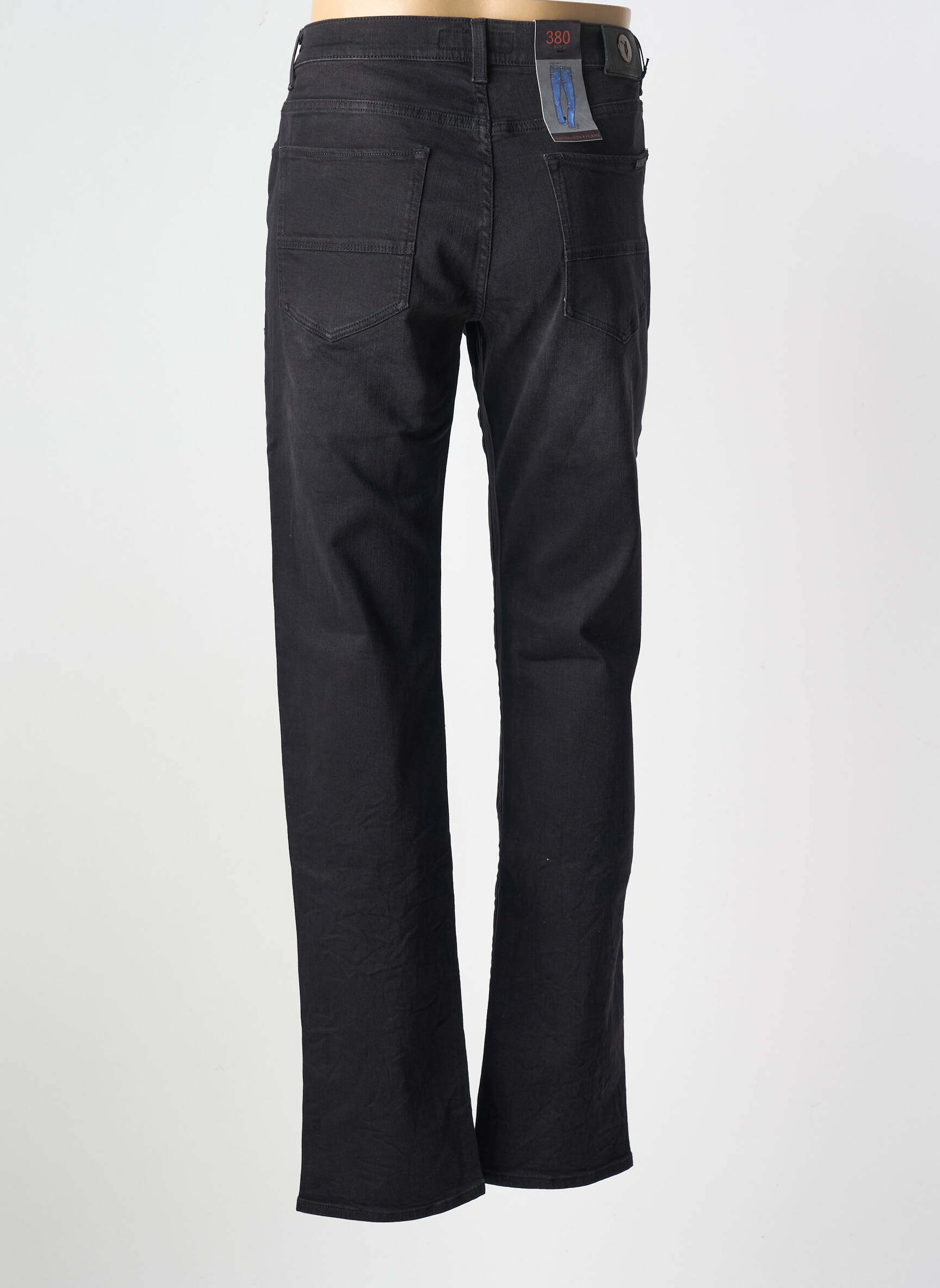 Lieknos džinsai kišenės normala dydis juodas TRUSSARDI JEANS vyras