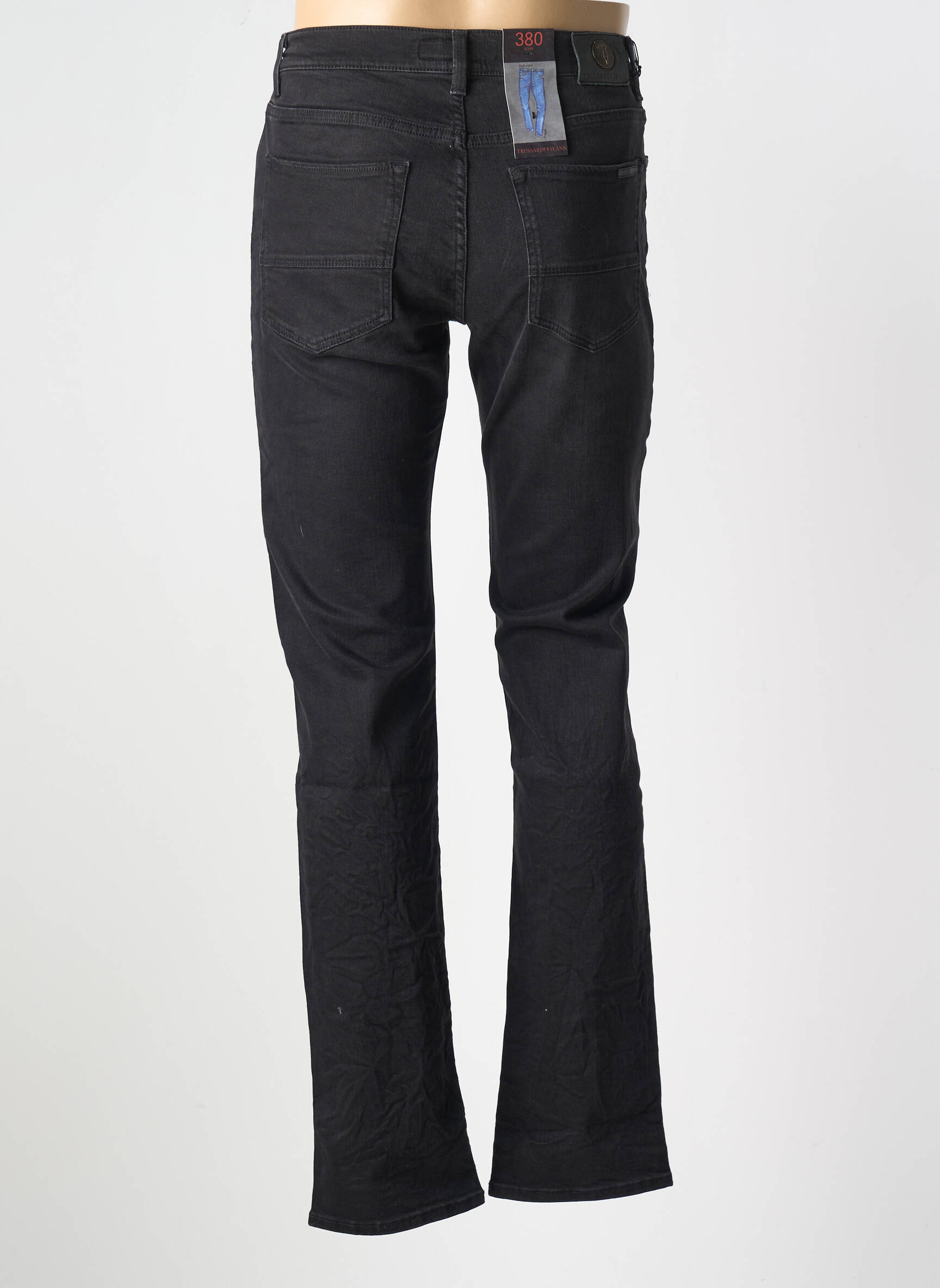 Lieknos džinsai tamprumas normala dydis juodas TRUSSARDI JEANS vyras