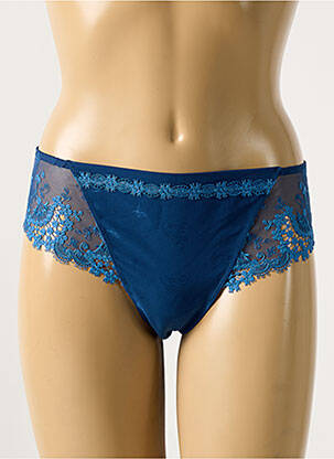 Tanga tamprumas mėlyna SIMONE PERELE moteris