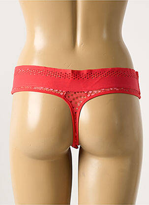 Tanga tamprumas raudona IMPLICITE moteris