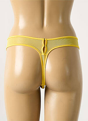 Tanga tamprumas geltona SIMONE PERELE moteris