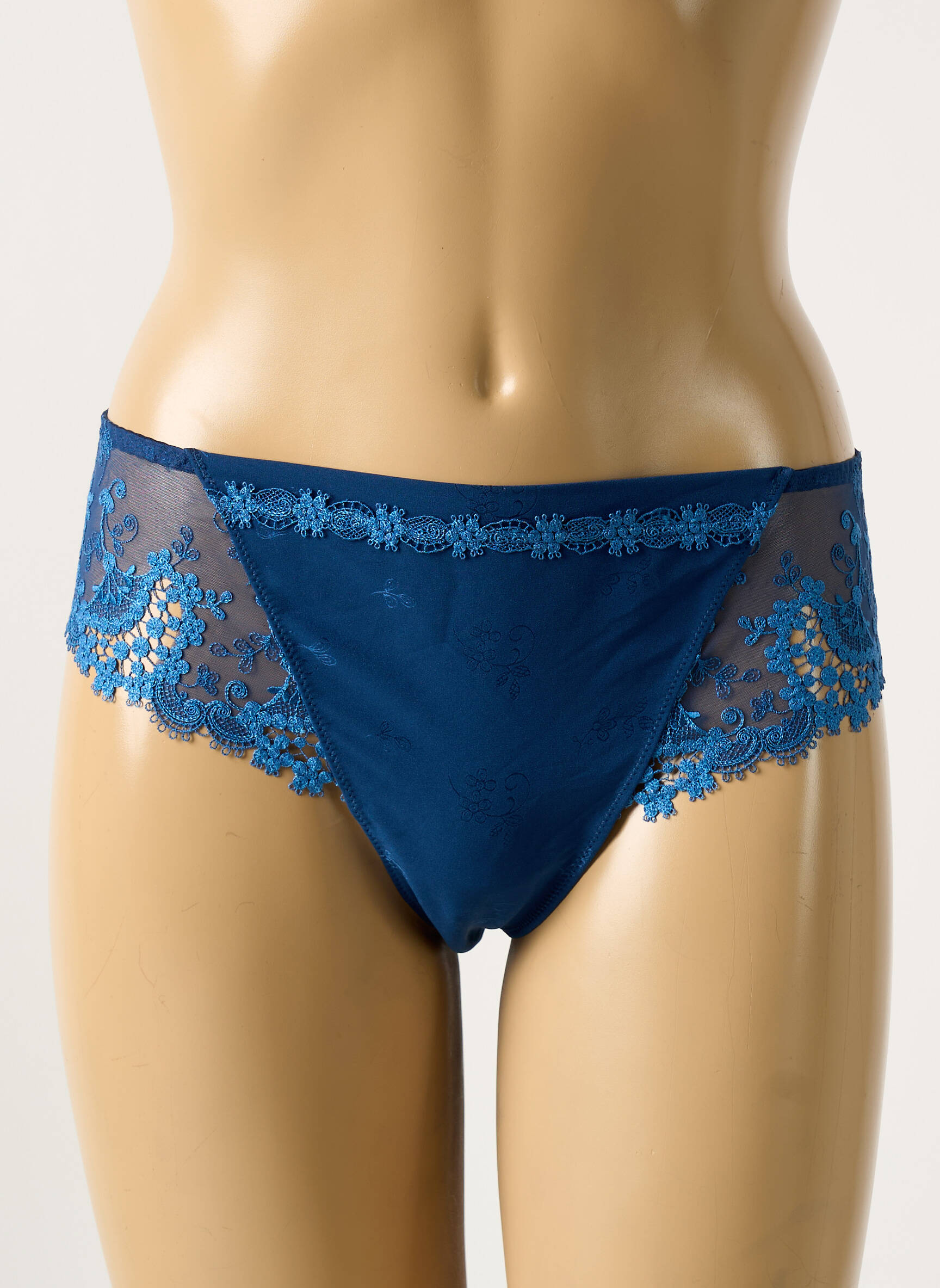 Tanga tamprumas mėlyna SIMONE PERELE moteris