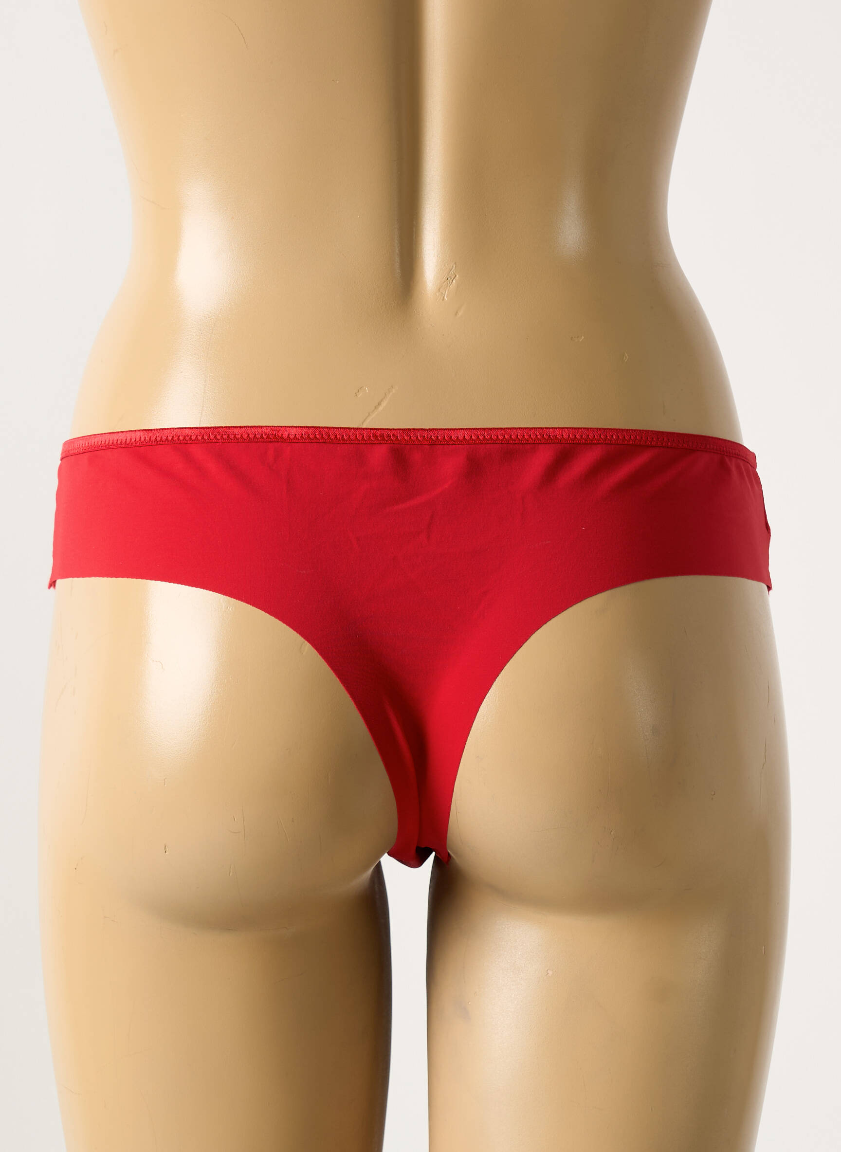 Tanga satino audinys raudona SIMONE PERELE moteris