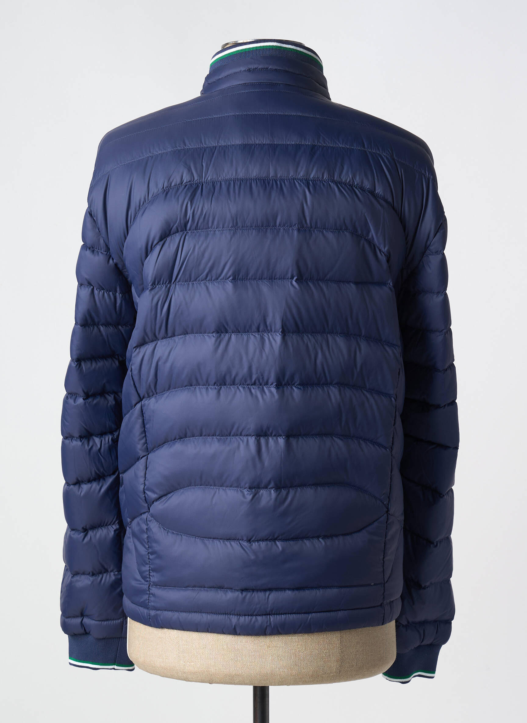Pūkinė striukė ilgos rankovės be gobtuvų mėlyna RALPH LAUREN vyras