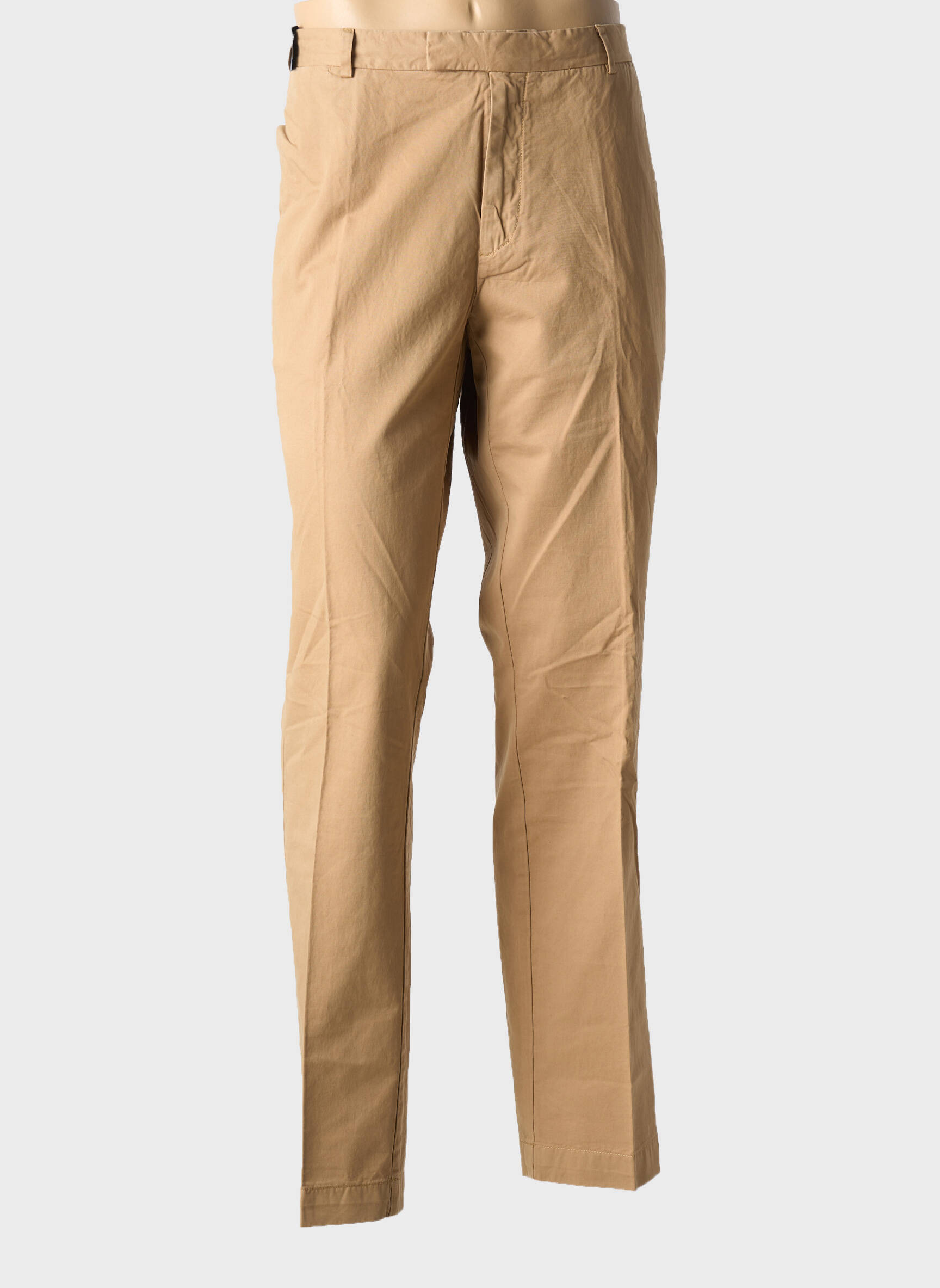 Chino kelnė popelinos audinys, kuris pasižymi lygiu ir tankiu paviršiumi. normala dydis rudas RALPH LAUREN vyras
