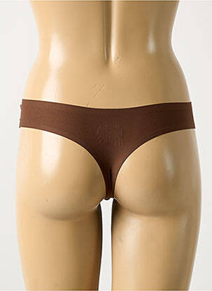 Tanga tamprumas rudas CHANTELLE moteris
