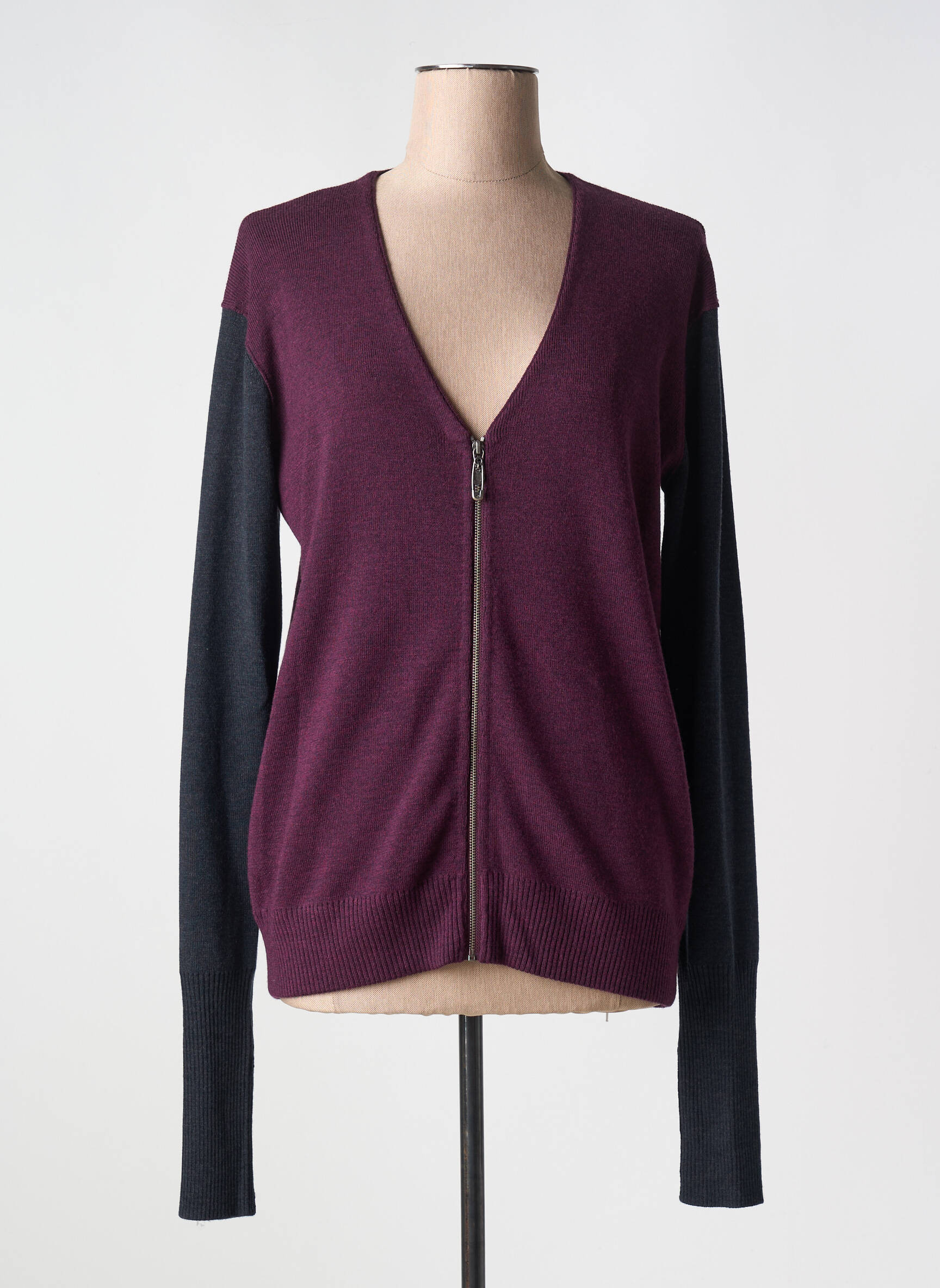 Ilgų rankovių liemenė tamprumas violetinis SONIA RYKIEL moteris