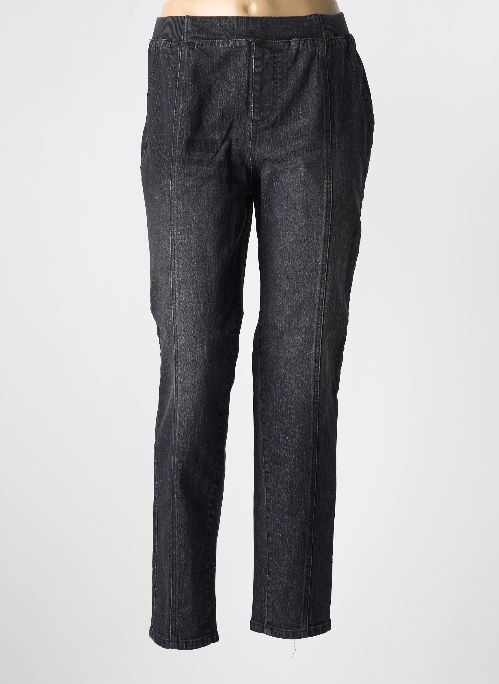 Jegging denimo audinys normala dydis juodas SHEEGO moteris