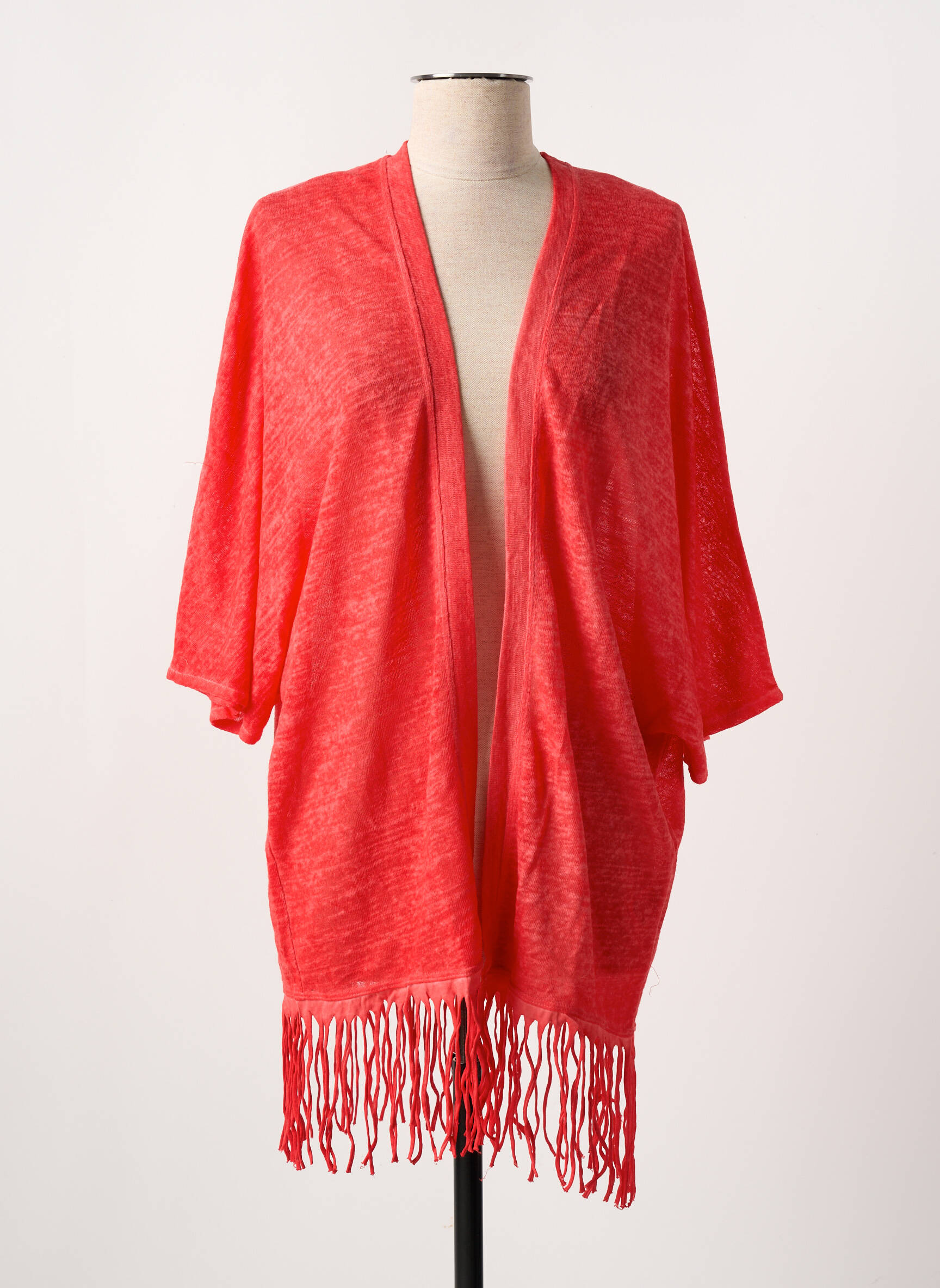 Kimono striukė fringe apdaila raudona O'NEILL moteris