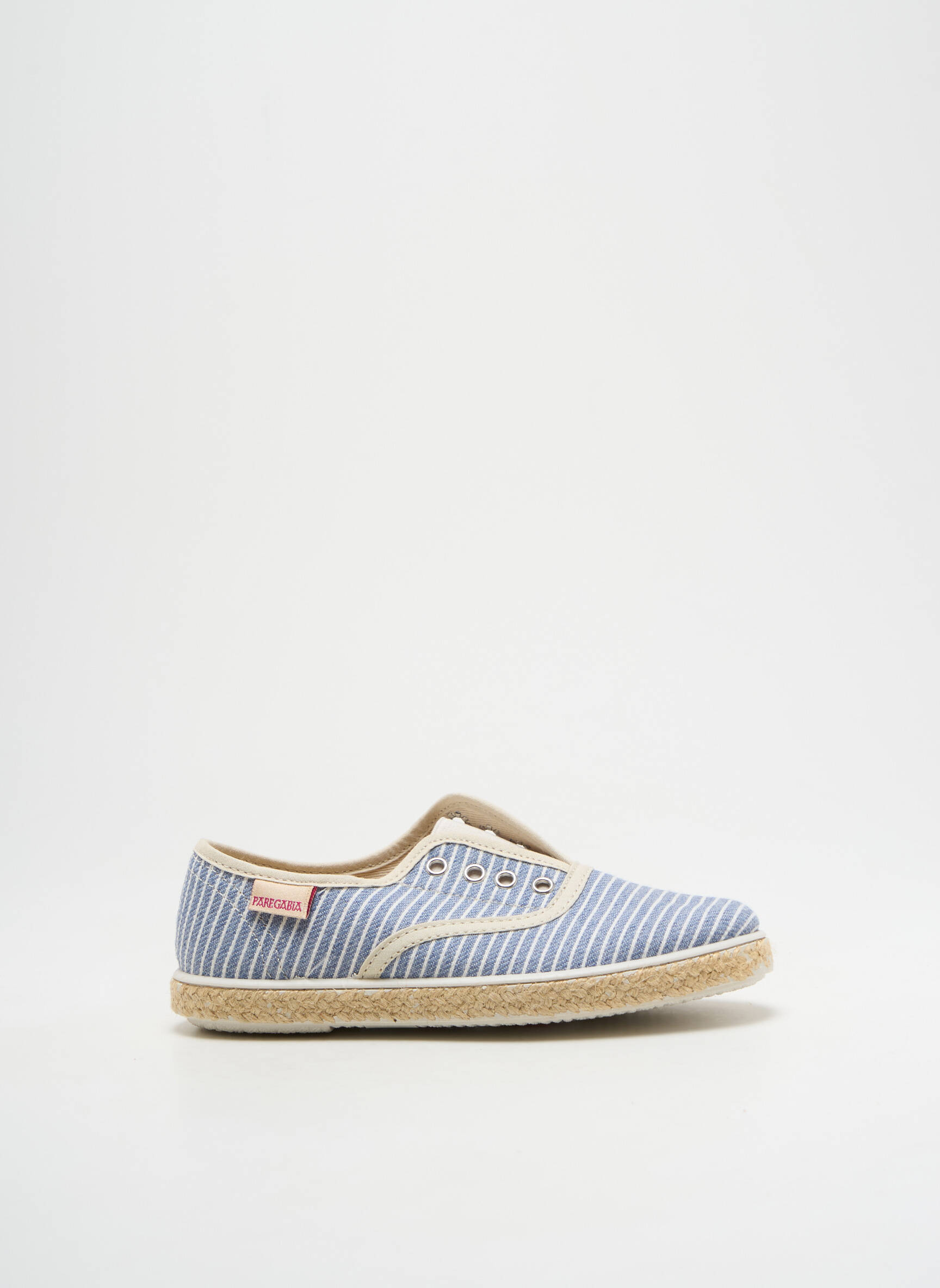 Espadrilės apvalus mygtukas mėlyna PARE GABIA berniukas