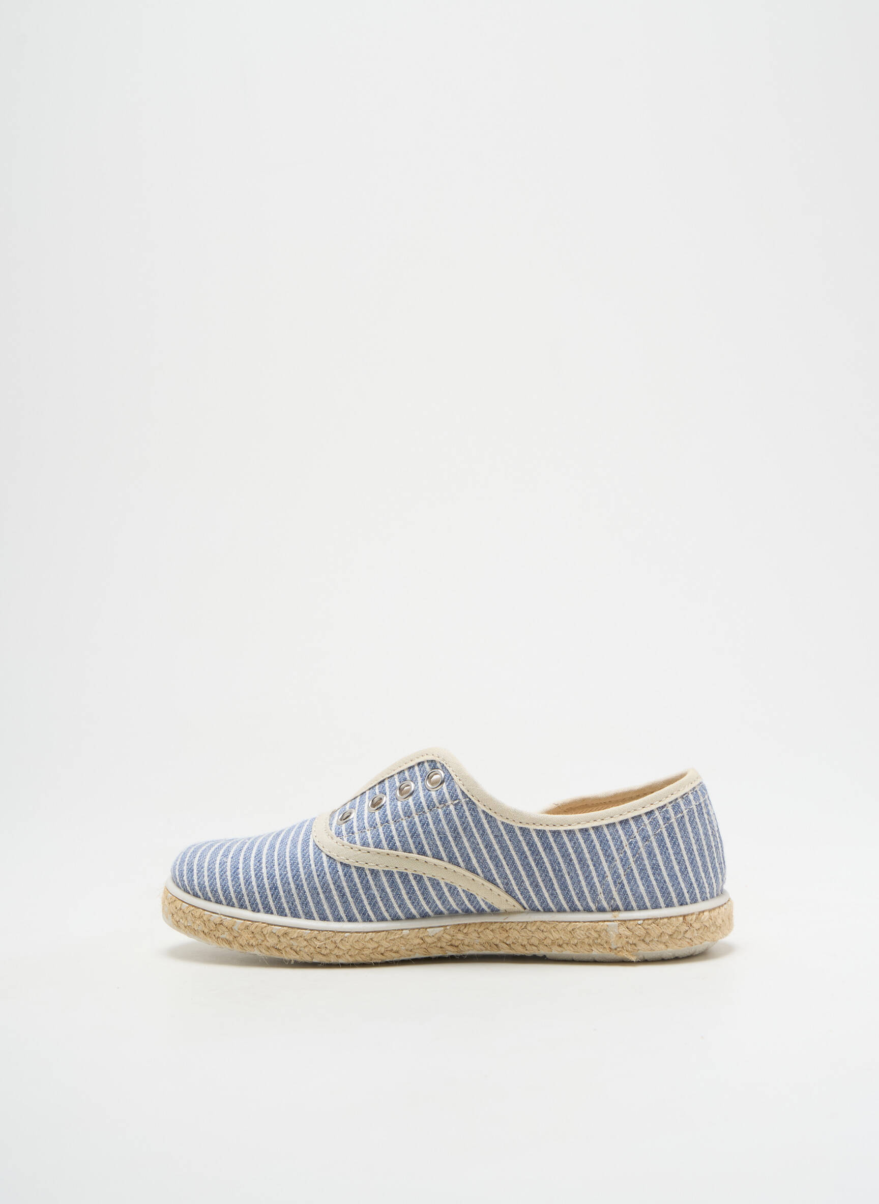 Espadrilės apvalus mygtukas mėlyna PARE GABIA berniukas