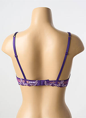 Liemenėlė push-up liemenėlė su aukštu palaikymu push-up liemenėlė su aukštu palaikymu violetinis LISE CHARMEL moteris