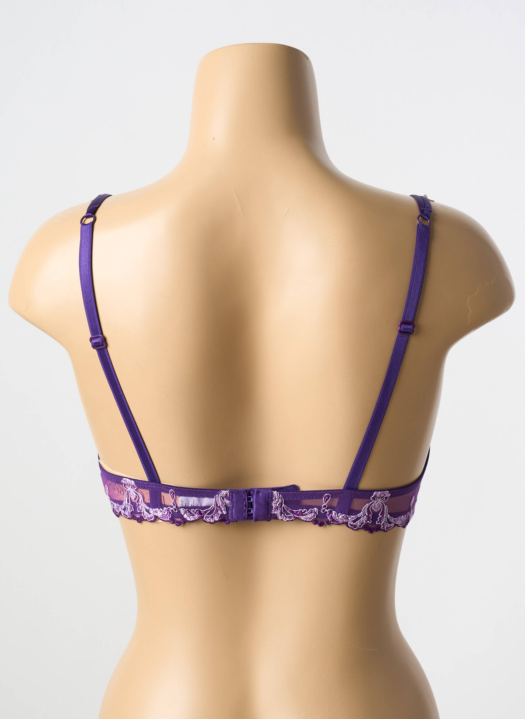 Liemenėlė push-up liemenėlė su aukštu palaikymu push-up liemenėlė su aukštu palaikymu violetinis LISE CHARMEL moteris