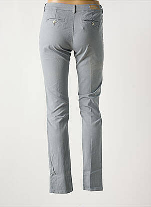 Chino kelnė popelinos audinys, kuris pasižymi lygiu ir tankiu paviršiumi. normala dydis pilka DENIM STUDIO moteris