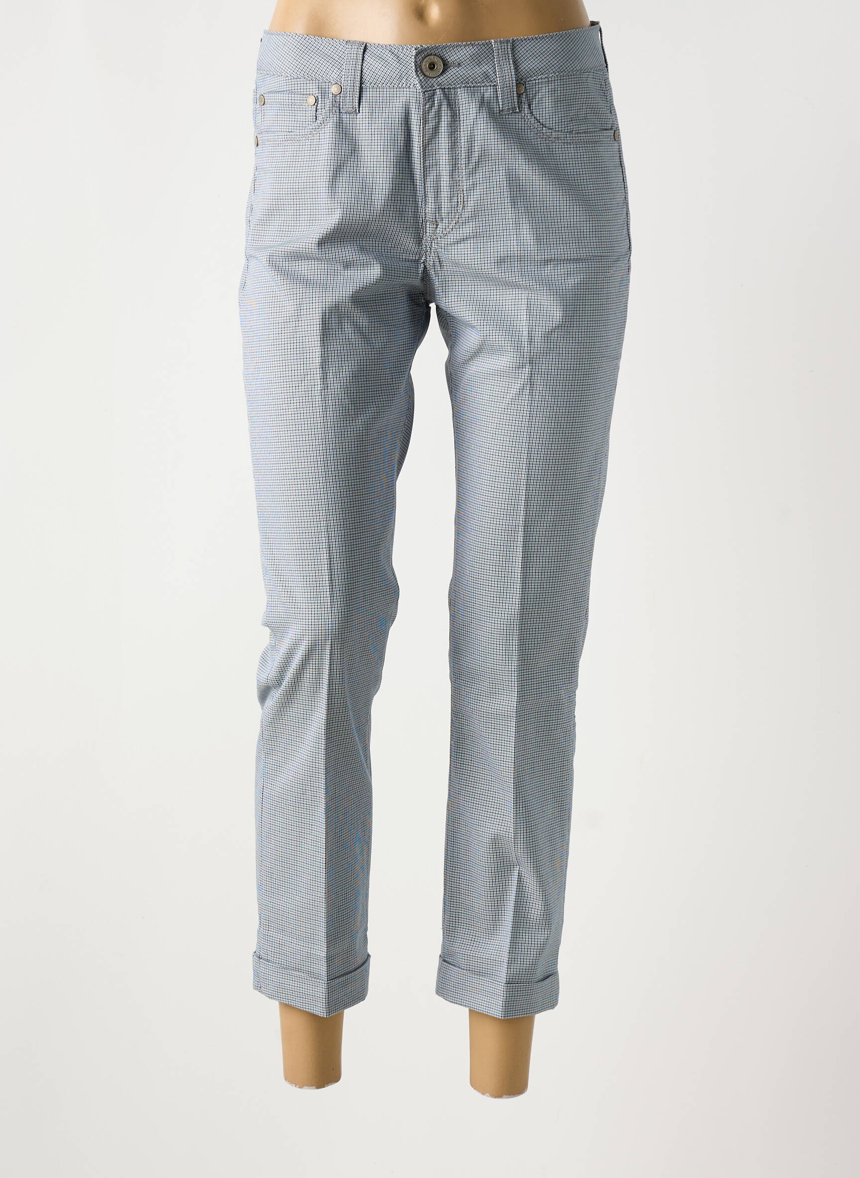 7/8 kelnės tamprumas normala dydis pilka DENIM STUDIO moteris